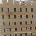 wood particle board chip block compressed with glue for pallet foot